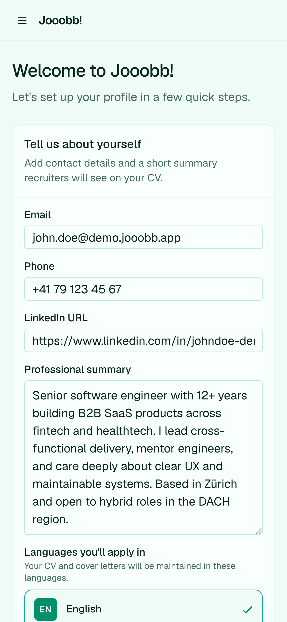 Onboarding